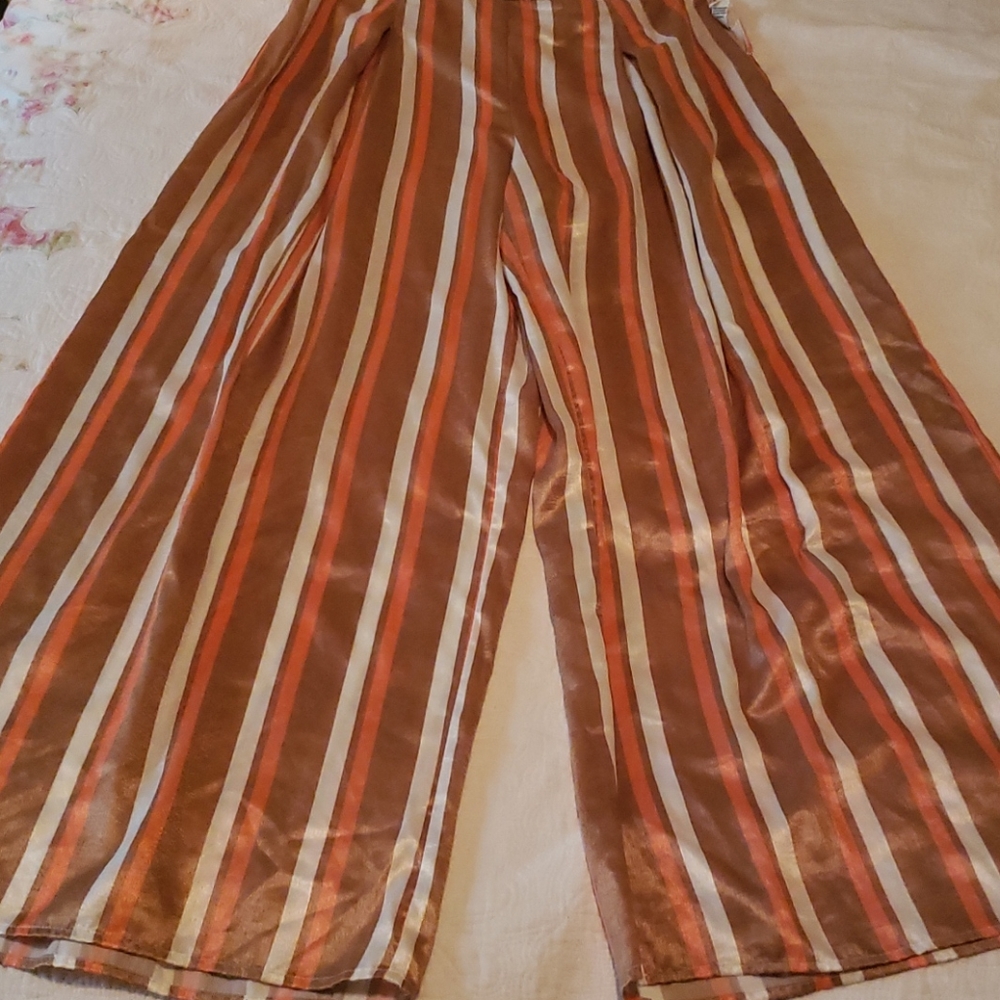 Eclectic Bronze/Orange/White pants